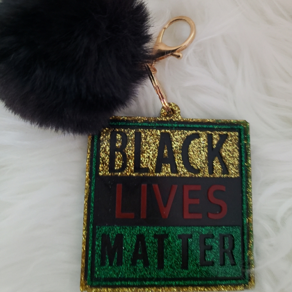 BLM Purse Charm